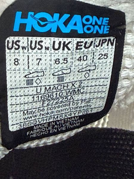 Hoka Mach X 2 113l фото